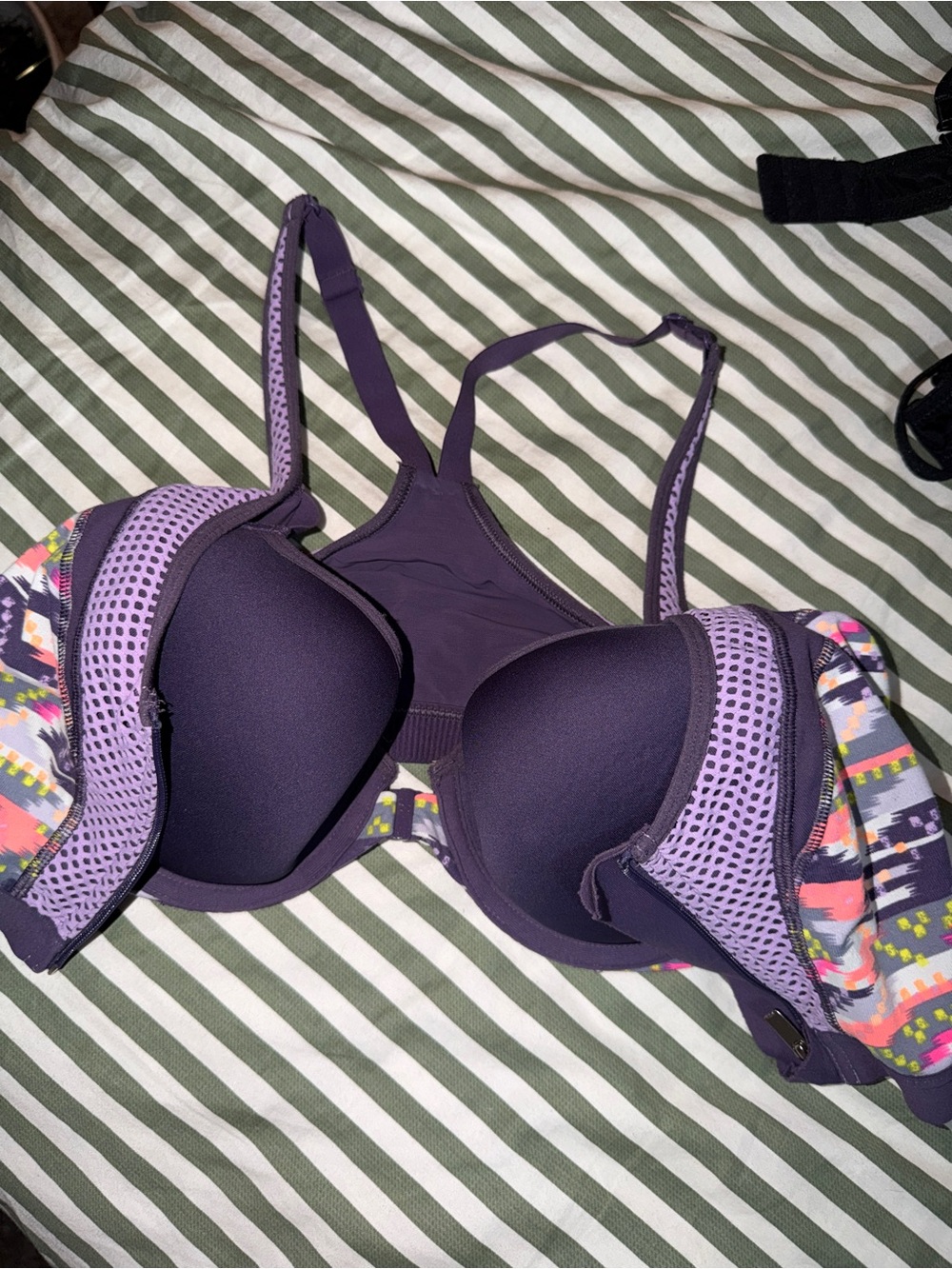 VSX knockout front close bra within a bra